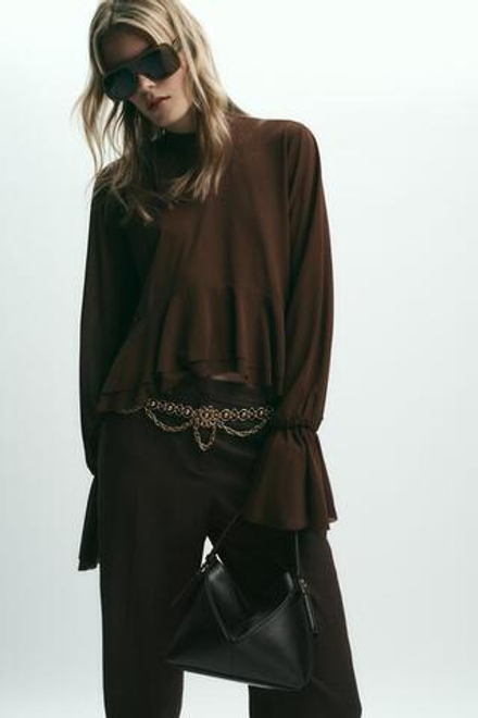 ZARA МИНИ-ШОПЕР, ЧЕРНЫЙ
