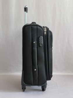 Тканевый чемодан 4Roads 6089 Черный (S)