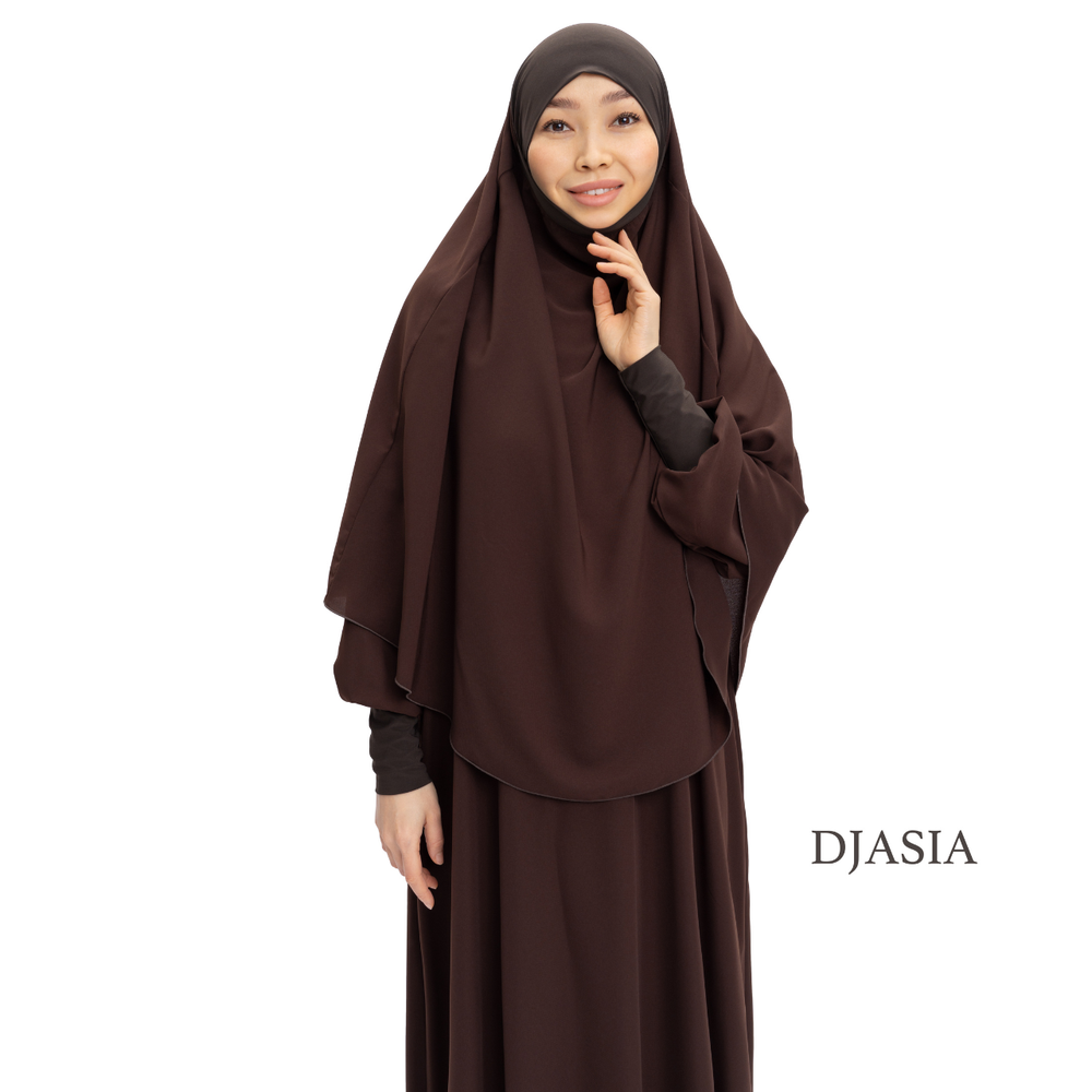 SET: DRESS WITH KHIMAR FROM MEDINA SILK (One size)