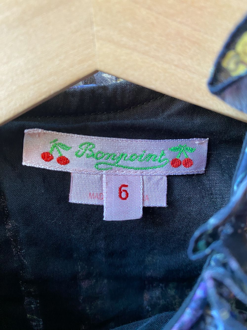 Новое хлопковое платье Bonpoint, 116