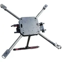 Рама FPV MARK4 V4 15" (594мм) 3K Carbon Fiber с посадочными лыжами из карбона