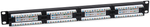 Патч-панель  Cabeus PLAN-24-Cat.5e-Dual IDC