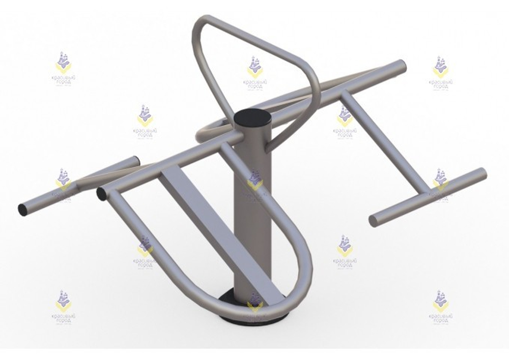 Уличный тренажер двойной Пресс