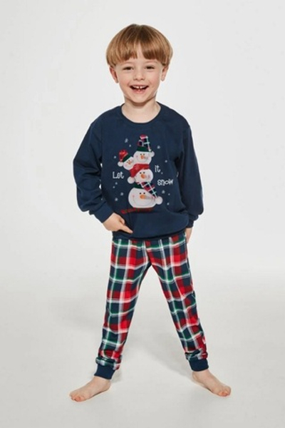 593/966 SNOWMAN 2 Пижама для мальчиков со штанами CORNETTE