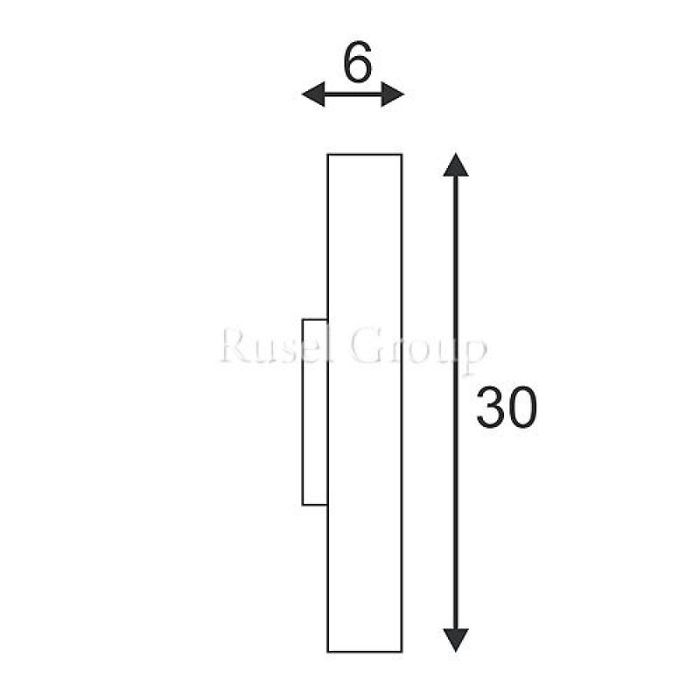 Настенный светильник SLV LED SAIL 2 151611