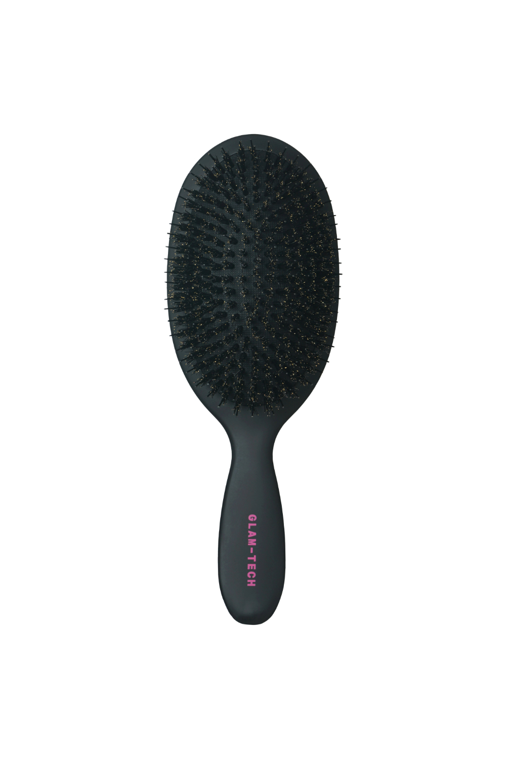 Овальная массажная щетка для волос с комбинированной щетиной Glam-Tech Nylon Mixed Boar Brush