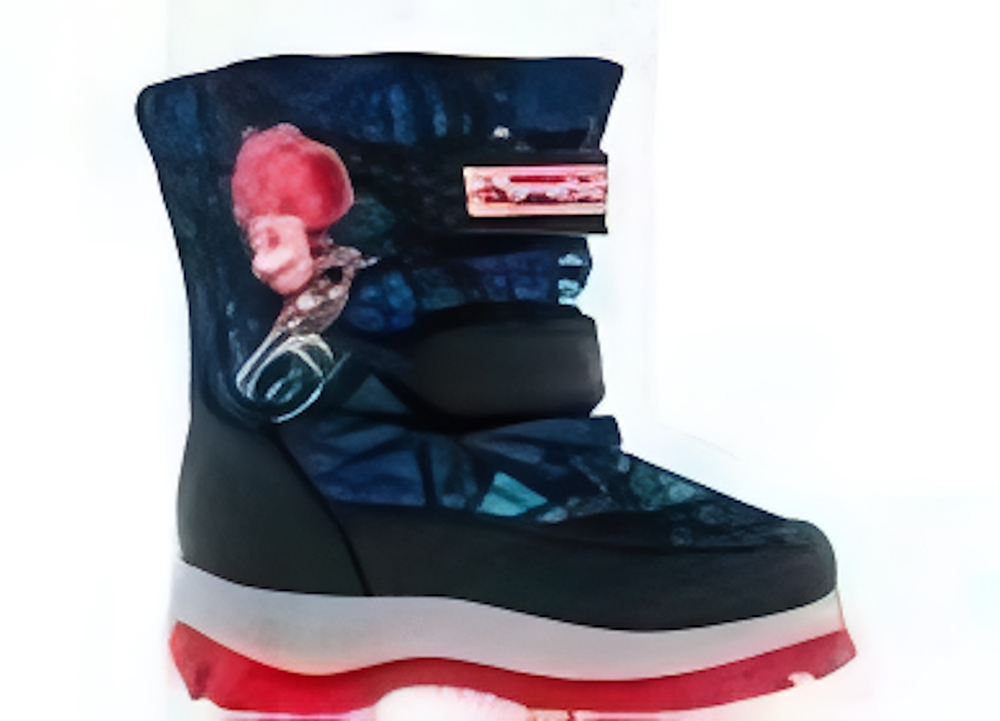 Сапоги (Дутики) Фиксики 6865B, р.29 черный, нат.шерсть