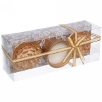 Свечи новогодние «Желание» 22x8.3x7 см, золото