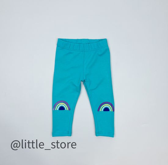 Лосины хлопковые "Blossom" бирюзовые