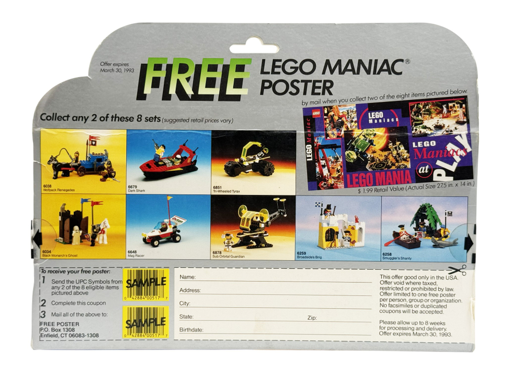 Конструктор LEGO 1891 4 Set Value Pack