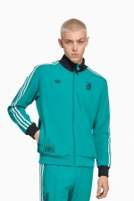 Кофта adidas Liverpool FC 25/26 Terrace Icons Full-Zip - бирюзовый