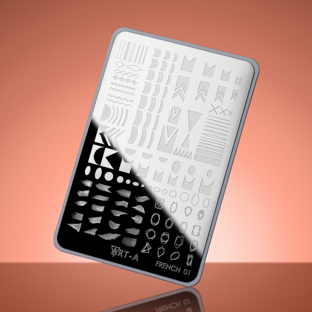 Пластина для стемпинга Art-A MAX French 01