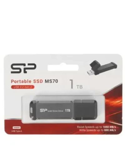 1 ТБ Внешний SSD MS70 SP001TBUF3S70V1G GREY