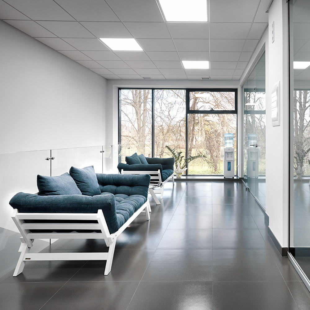 Светильник LED-панель 36Вт 4000К микропризма IP20 595х595х40мм Feron