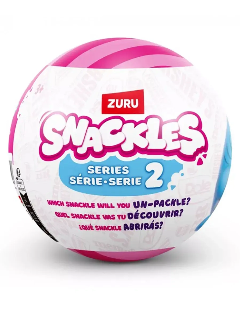 Игрушка фигурка сюрприз Шар яйцо Zuru Snackles Зуру 77572 серия 2