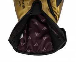 Перчатки боксерские Speed Tilt 350 черно-золотые SPD350VTG