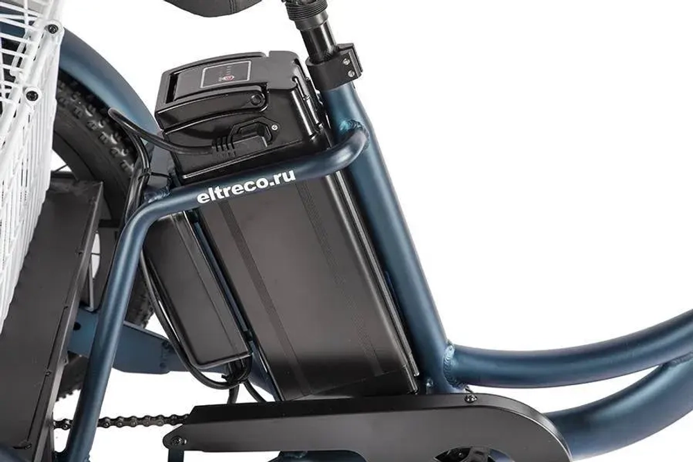 Электротрицикл Eltreco Porter Fat 700 с корзиной