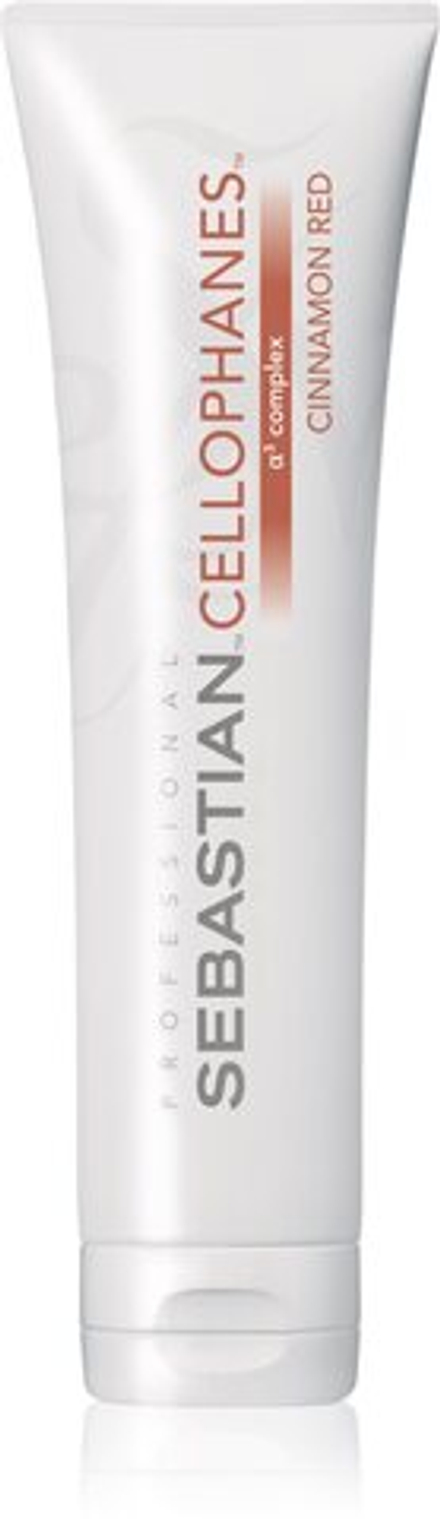 Sebastian Professional Cellophanes - маска, возвращающая блеск окрашенным волосам /  Cinnamon Red 300  ml  / GTIN 4015600432850