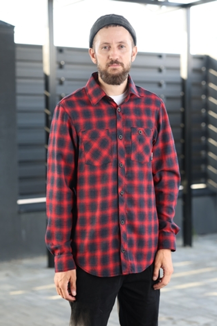 Рубашка BLK CROWN Lumberjack Красный