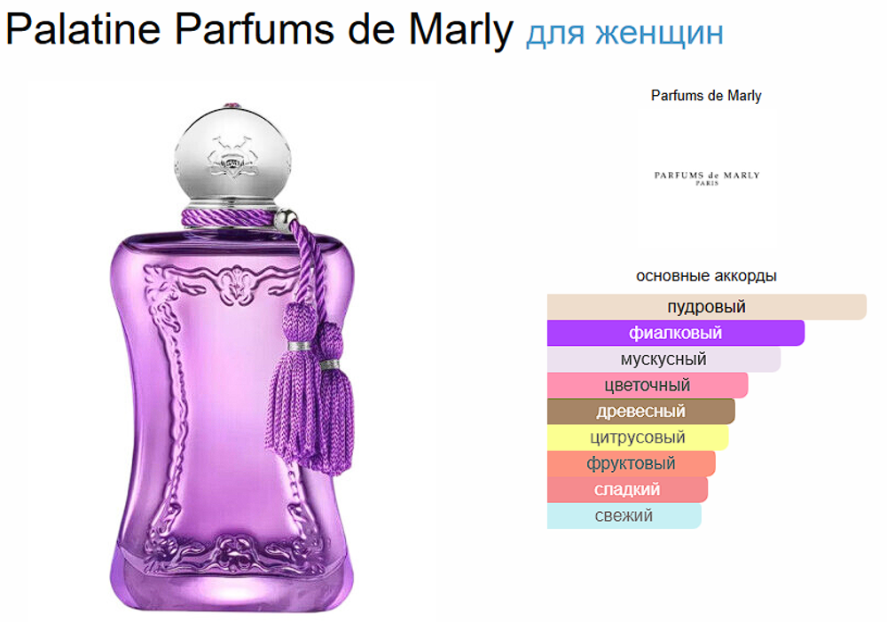 Parfums De Marly Palatine 75 ml (duty free парфюмерия)