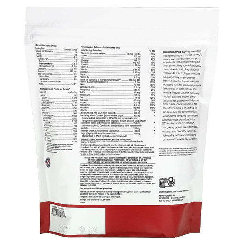 Metagenics, UltralnflamX Plus 360 °, медицинское питание, апельсин, 658 г (23,21 унции)