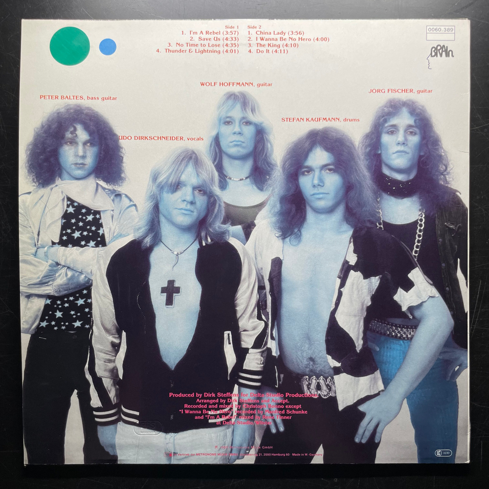 Accept ‎– Accept (Германия)