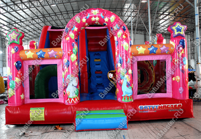 Коммерческий надувной батут "Цирк" 7*5*4 м