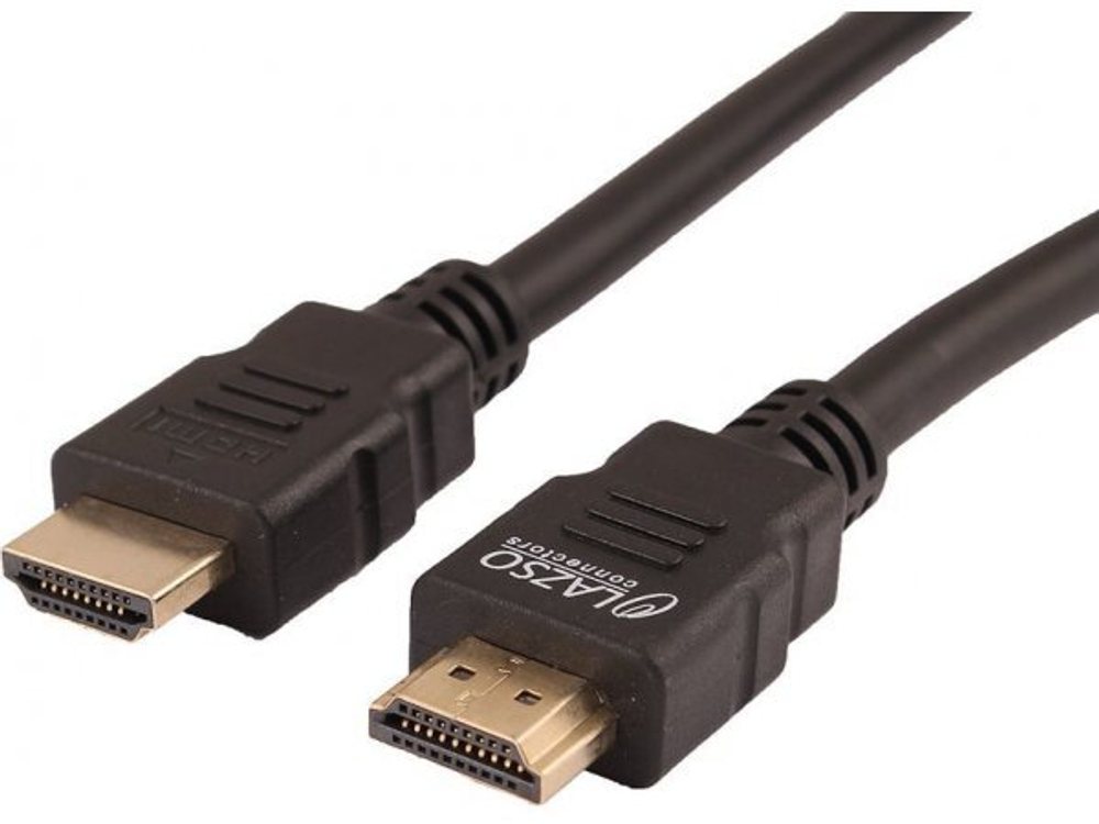 Кабель LAZSO WH-111 HDMI 2.0 GOLD, 1м