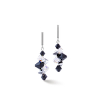 Серьги Coeur de Lion Black-Crystal 4640/21-1318