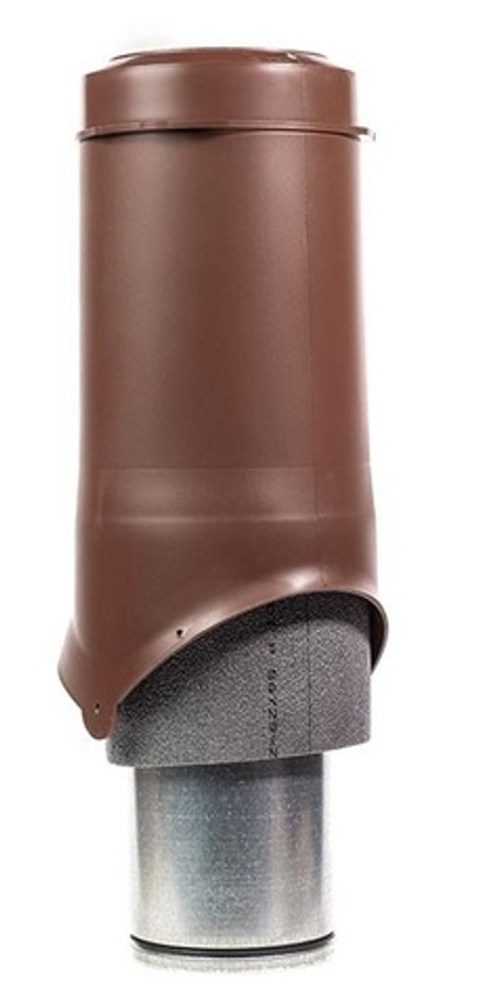 Выход вентиляции Krovent Pipe-VT 150is/500 красный/коричневый/серый/зеленый/кирпичный/черный