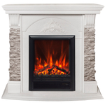 Каминокомплект Real Flame Athena GR WT с очагом Eugene