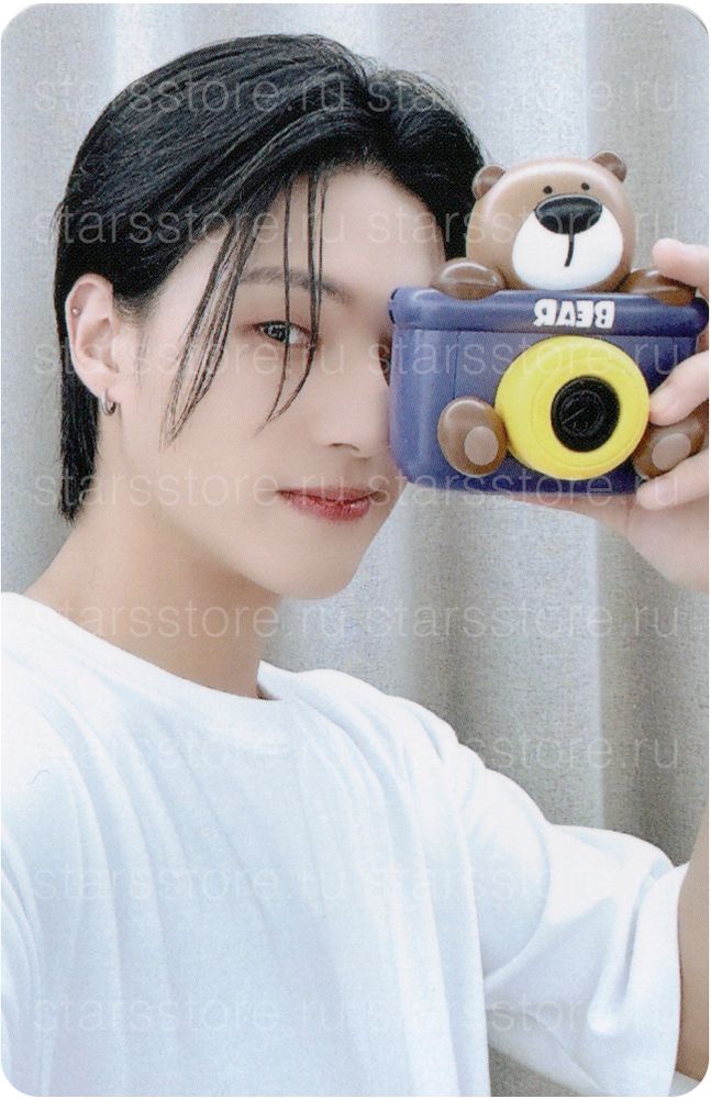 Фотокарта Wooyoung ATEEZ - THE WORLD EP.2: OUTLAW (EVERLINE) Camera ver.