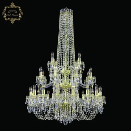 Подвесная люстра Art Classic 11.23.16+8+4.300.3d.h-128.Gd.Dr