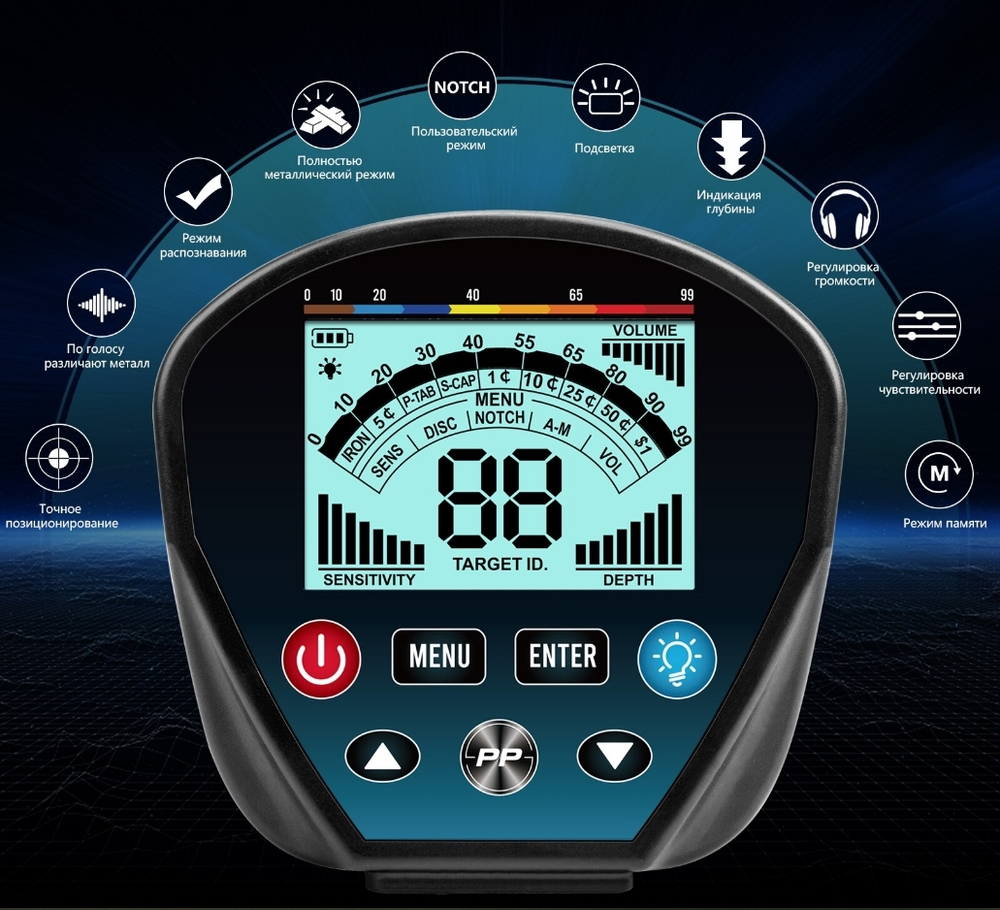 Металлоискатель Tianxun MD-840RU