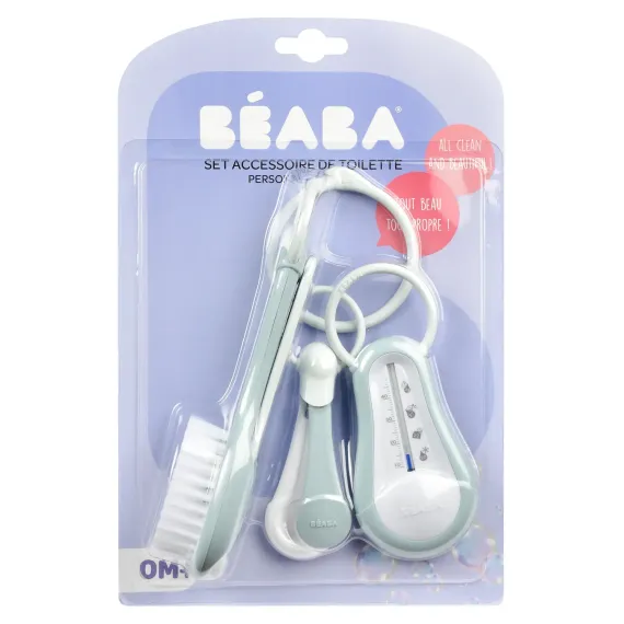 Набор туалетных принадлежностей Beaba Toiletry Accessory Set Green Blue