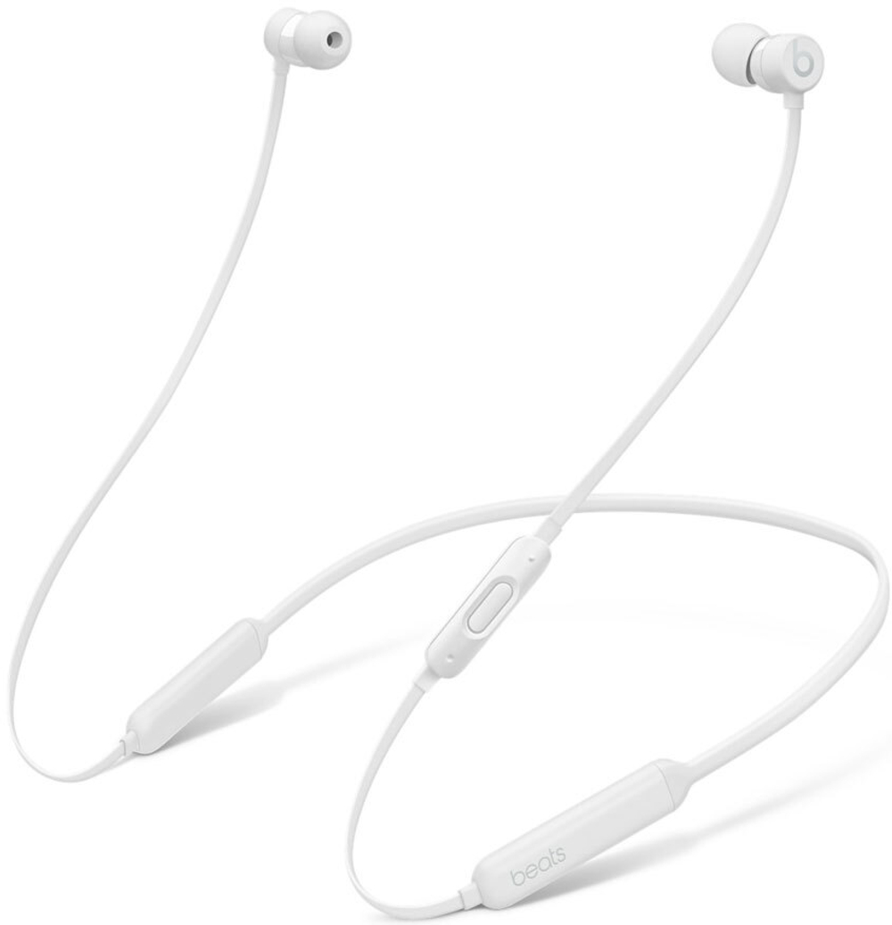 Гарнитура вкладыши Beats X белый беспроводные bluetooth (MLYF2ZE/A)