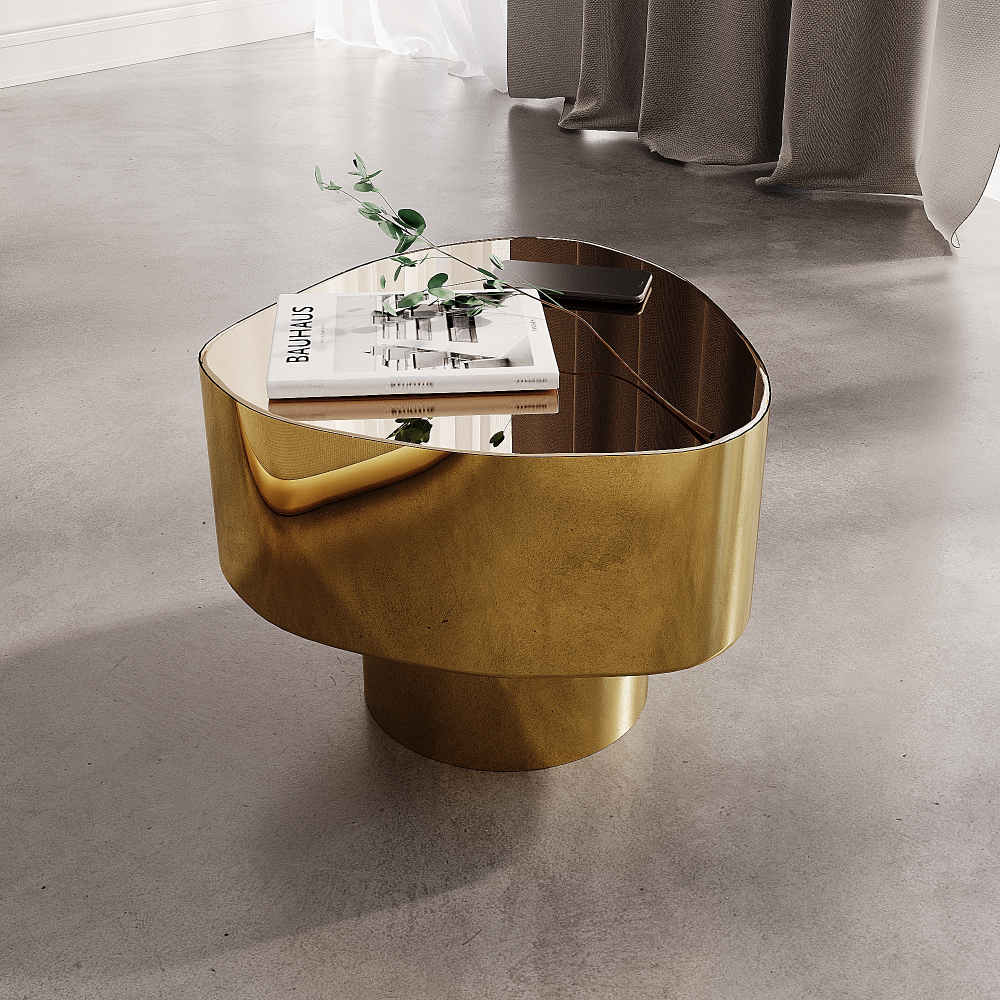 Стол Енисей 50 Золотой