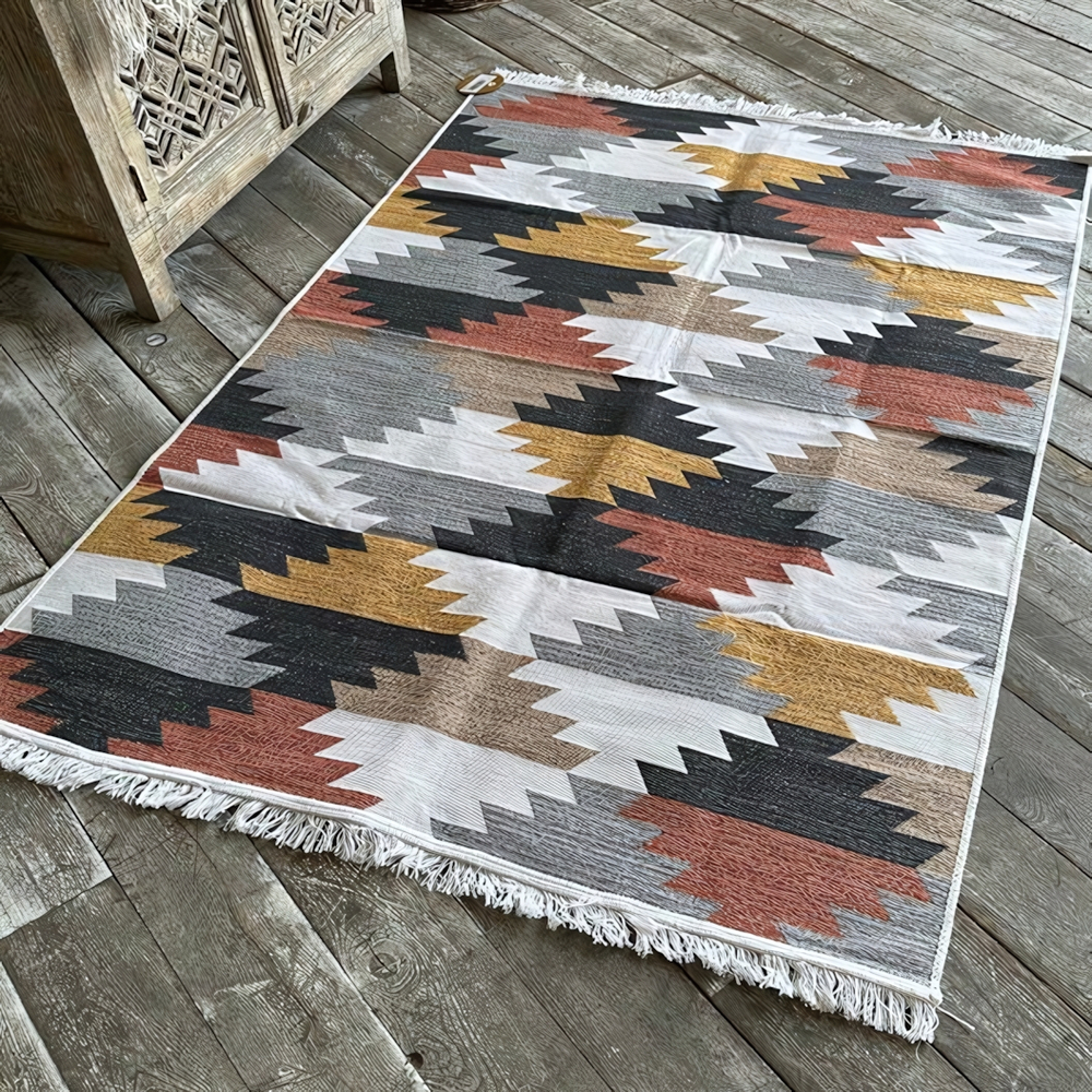 Коврик интерьерный с бахромой VOSTOK 160*230 (двухсторонний)