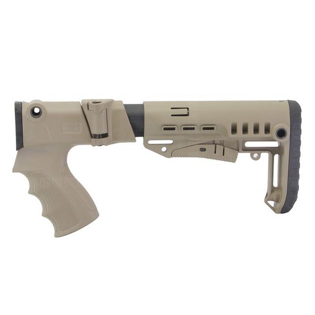 Складной влево телескопический приклад TBS Compact на ИЖ 81