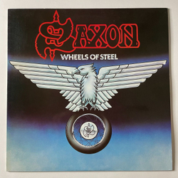 Винтажная виниловая пластинка LP Saxon Wheels Of Steel (Japan 1980) (No Obi)