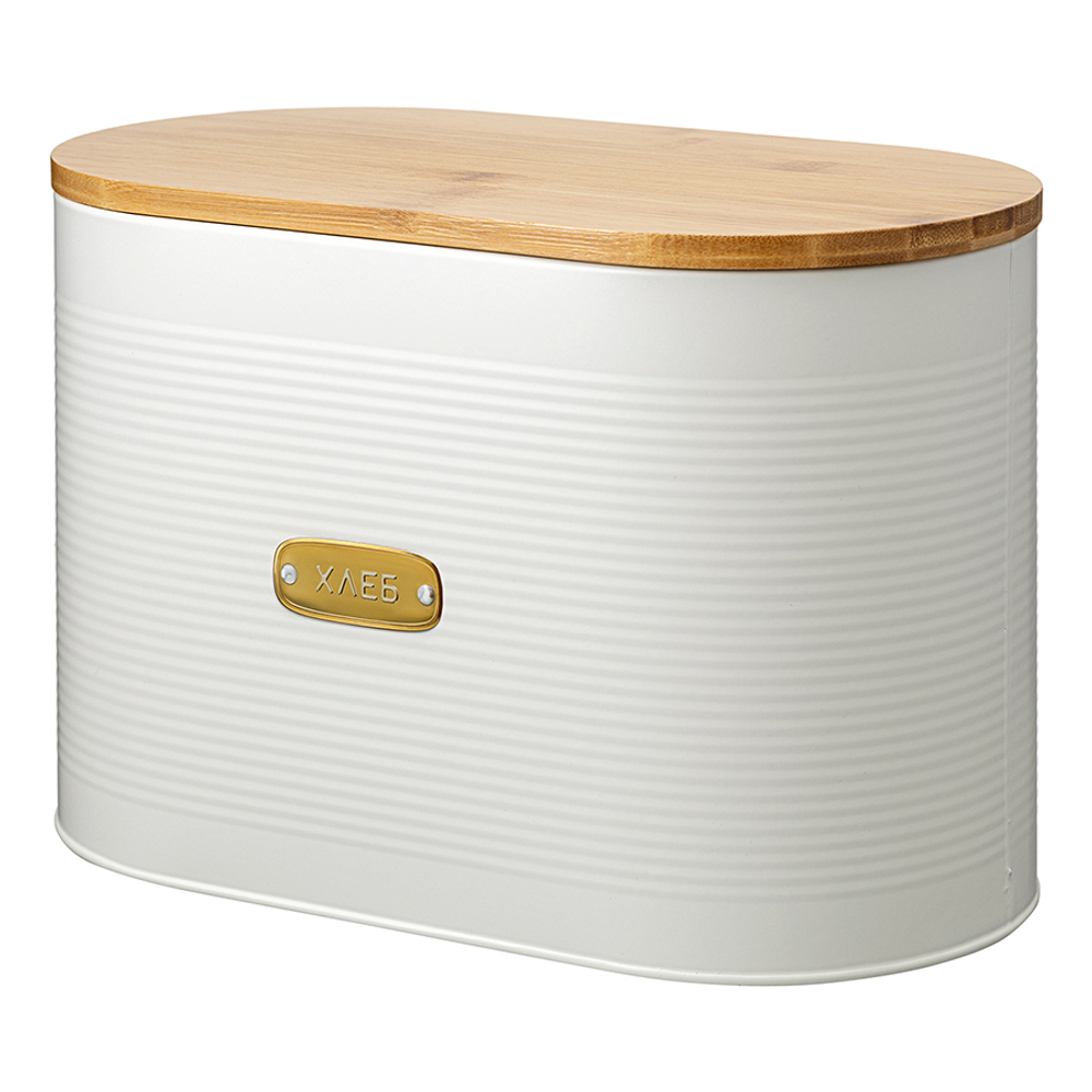 Хлебница 33х18х19см Smart Solutions Irmel молочная