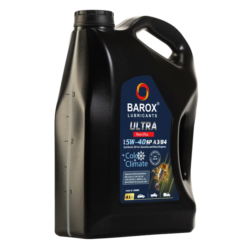 BAROX ULTRA REVO PLUS 5W-40 SP A3/B4 (4 л.)
