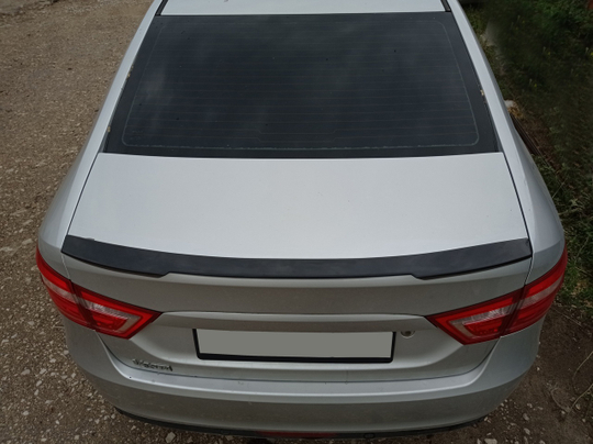 Лип спойлер багажника W Style Lada Vesta