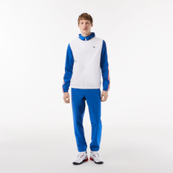 Мужские теннисные Костюмы Lacoste Tracksuit Men - White, Blue