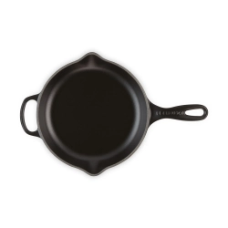 Le Creuset Сковорода чугунная 23см черная.