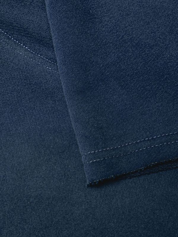 Толстовка Crew с коротким рукавом темно-синяя - фото 8