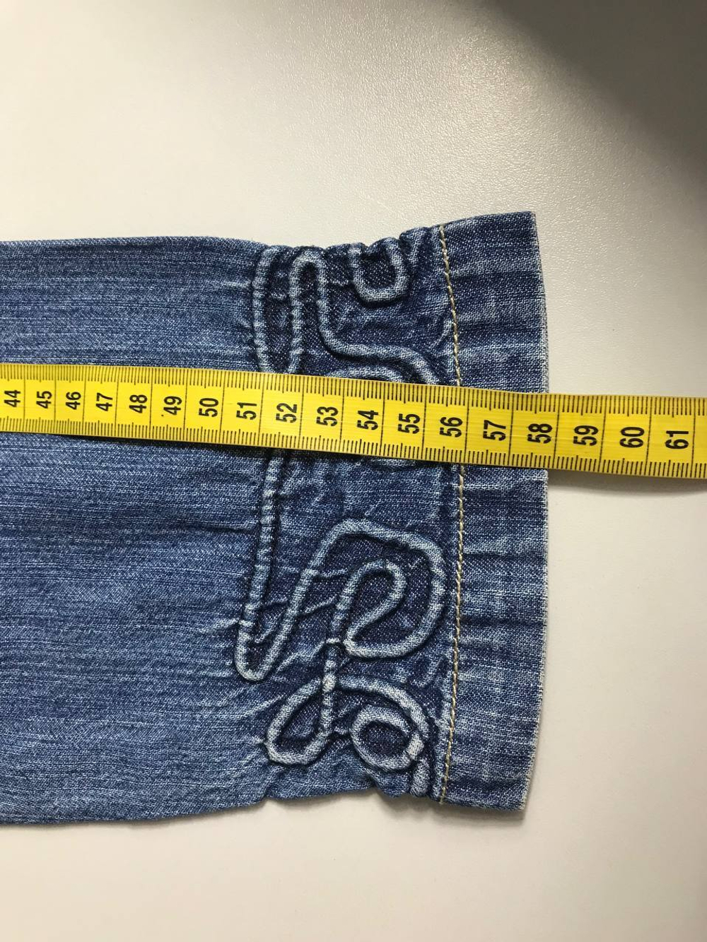 Рубашка джинсовая, визуально 44/46 размер