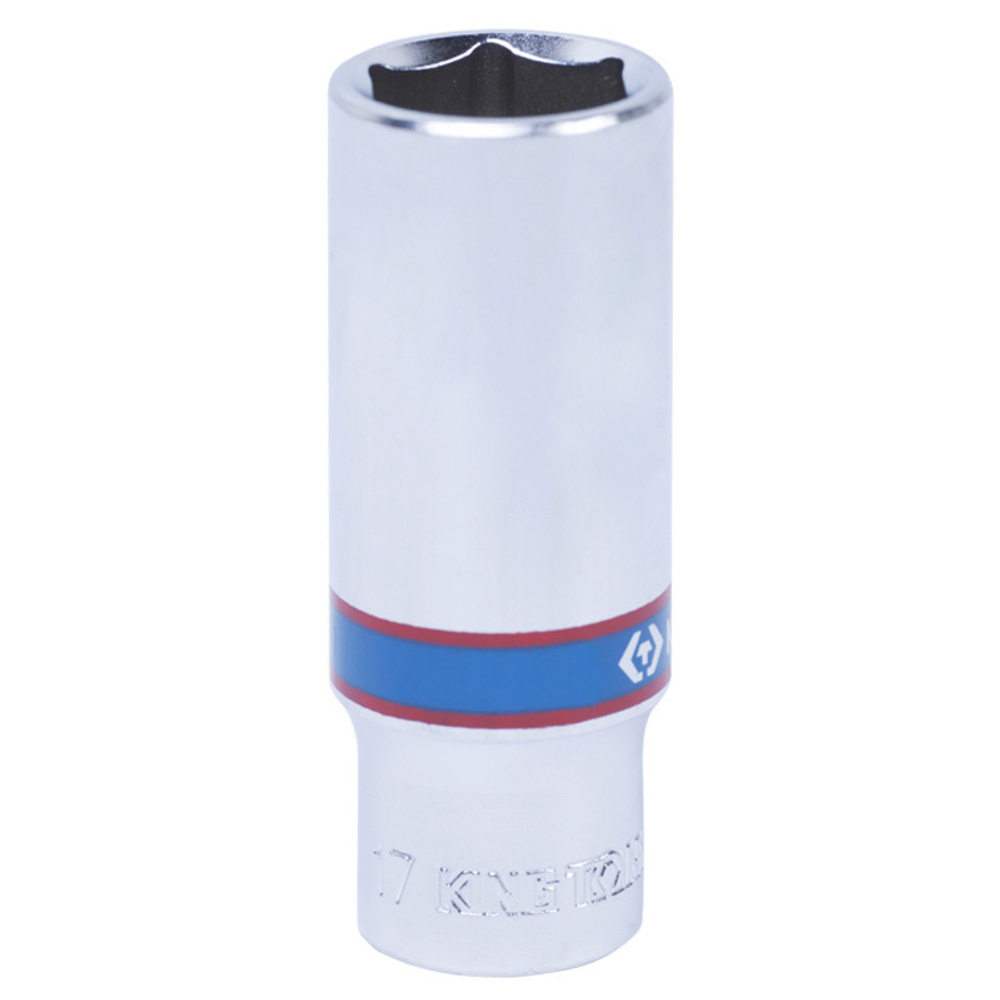 KING TONY (323517M) Головка торцевая глубокая шестигранная 3/8", 17 мм