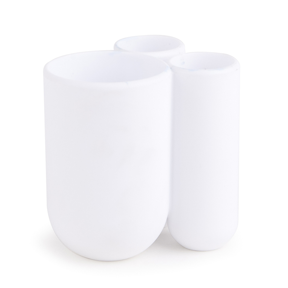 Стакан для зубных щеток touch белый