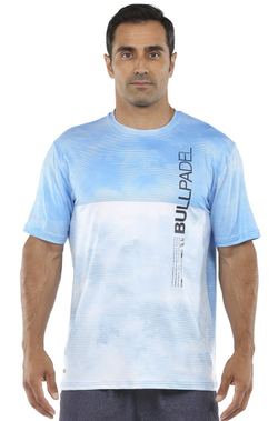 Мужская теннисная футболка Bullpadel Mitu T-Shirt Man - azul claro